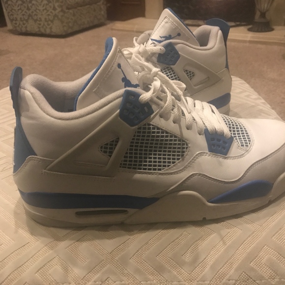 Jordan 4 Retro Military Blue - Picture 4 of 8